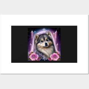 Modest Finnish Lapphund Posters and Art